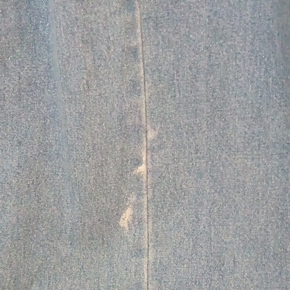 VINTAGE! Embroidered Disney Denim w/Mickey, Minnie, Donald, Daisy, Goofy & Pluto - Picture 9 of 12